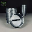 keg-stash-open.jpg STL file Keg Stash Container・3D printing idea to download