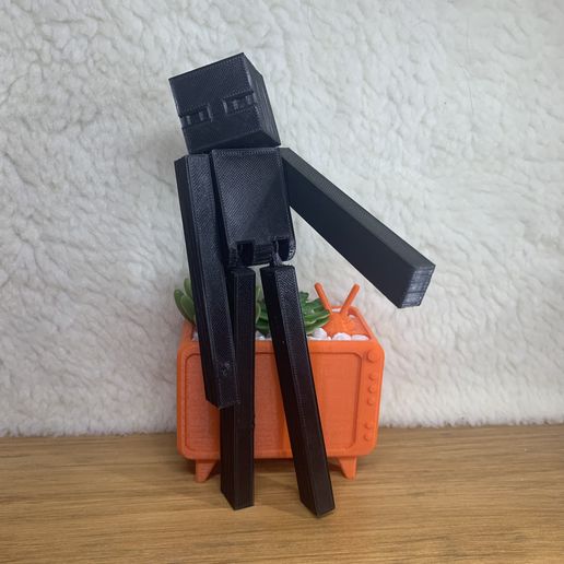 Minecraft Enderman Refrigerator Magnet 1 pc 3D printed in PLA Plastic ...