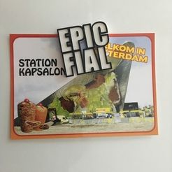 EPIC FIAL 1.JPG Free STL file EPIC FAIL FIAL fridge magnet・Template to download and 3D print, baschz