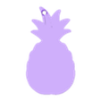 pineapple-keychain.stl Брелок с ананасом