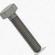 Vis-Hexagonale-M6.png Free STL file Hexagonal screw M6 Lg 30 mm・3D printable model to download