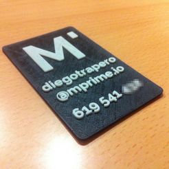 2016-02-02_18_39_46_burred.jpg STL-Datei 3D printed business card kostenlos・3D-druckbares Design zum herunterladen