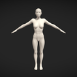 1.png Realistic Female Figure Base
