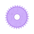 Gear.stl V2 YIN-YANG WITH A ROTATING GEAR AND CHANGING PATTERNS