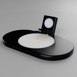 iPhone_XS_and_Apple_Watch_Mount_2.jpg Wireless Charging (Ikea LIVBOJ) for iPhone & Apple Watch