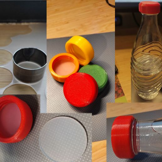 SodaStream Crystal 2.0 Glass Bottle Cap 3D model