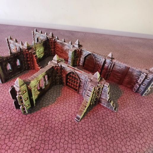 dungeon-assault-terrain-07-copy.jpg Asalto a la Mazmorra: Modular Walls - Base Set