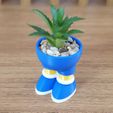 Bart1.jpg Bart Simpson Planter Vase Pot Bowl