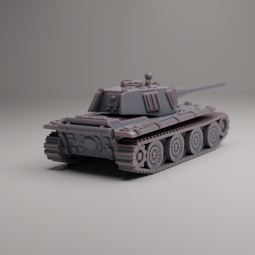 🪖 Entwicklung E-79 German Tank (Fake)・Free STL File for ・Cults