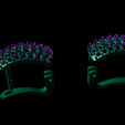 Earring48-1.png Fichier 3D Boucle d'oreille Femme Boucle d'oreille goutte 3dm STL Renders Modèle・Objet imprimable en 3D à télécharger
