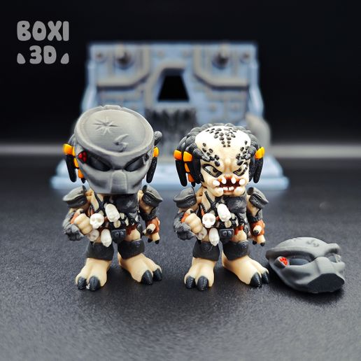 Alien_VS_Predator_Boxi3D_17.jpg PREDATOR_V2 - FLEXI - GELENKIG - NIEDLICHER DRUCK AN ORT UND STELLE