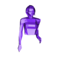 jill up.stl jill valentine low poly ps1