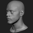 Rami03.jpg Rami Malek Konterfei Skulptur 3D Modell