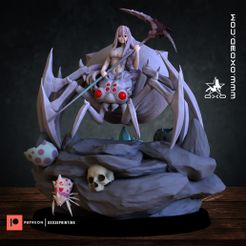 Kumoko-Spider-SFW-3D-print-stl-file-1-from-OXOX3D.jpg 3D file Kumoko Spider so I'm a spider so what・3D print design to download
