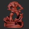 Untitled-1.jpg Five Finger Death Punch mascot 3D print model