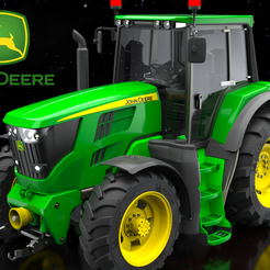 04.TRAKTOR_1.png Fichier STL Tracteur John Deere・Objet imprimable en 3D à télécharger