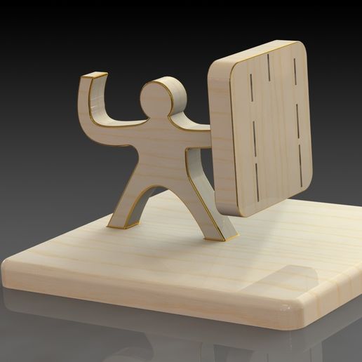 Kitchen knife block holder