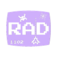 RAD (Flat) - Background.stl "Sinal "RAD