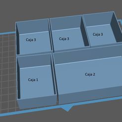 cajas-cajonera-Alex.jpg STL-Datei Alex Ikea Schubladenboxen・3D-druckbares Modell zum Herunterladen