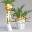 happy-4th-of-july-pot-and-table-lamp-3-designs-stl-file-3d-model-deb9672db9.jpg Independence Day Statue Of Liberty-FLOWER POT/LAMP (3 DESIGNS)