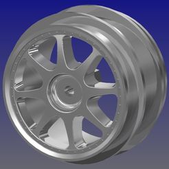 Felge-RS200_4.jpg STL-Datei Felgen und Radsatz für rc 1:10 Ford RS 200, Lancia HF,....・3D-Druck-Idee zum Herunterladen
