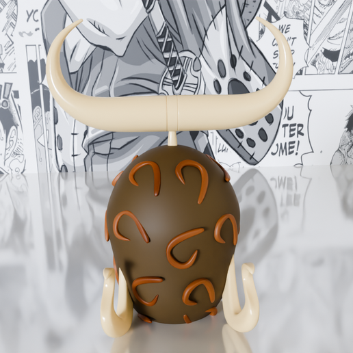 🦣Zou Zou no Mi, Model🦣 Mammoth User Jack・ STL File for 3D