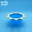 CUTE-3D-PRINTABLE-FLOWER-BOWL-VASE-by-qbed-5.jpg 2+1 FLOWER VASE BUNDLE