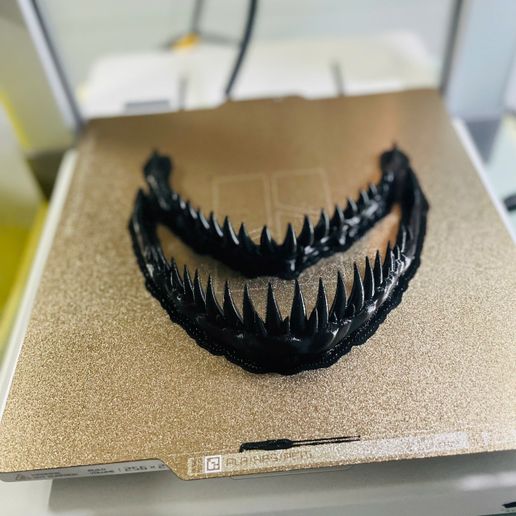 ✮VALIEM MONSTER MOUTH ACT3 イナズマ（レフト） 👹 Monster Teeth - Jaw Moveable - Venom - Mileena -shark mouth