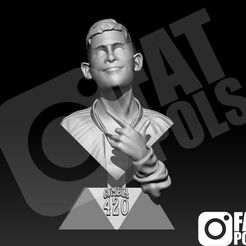 1.jpg Free STL file L-GENT - BUST・3D printable object to download