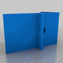 simplistic_phone_stand_with_passthrough.png Support de téléphone simpliste avec trous pour le passage des câbles