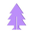 CMAS TREE R THIN.stl CHRISTMAS TREE- 2 Piece Design