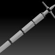 Preview13.jpg Geralt Silver Sword - Netflix Version 3D print model