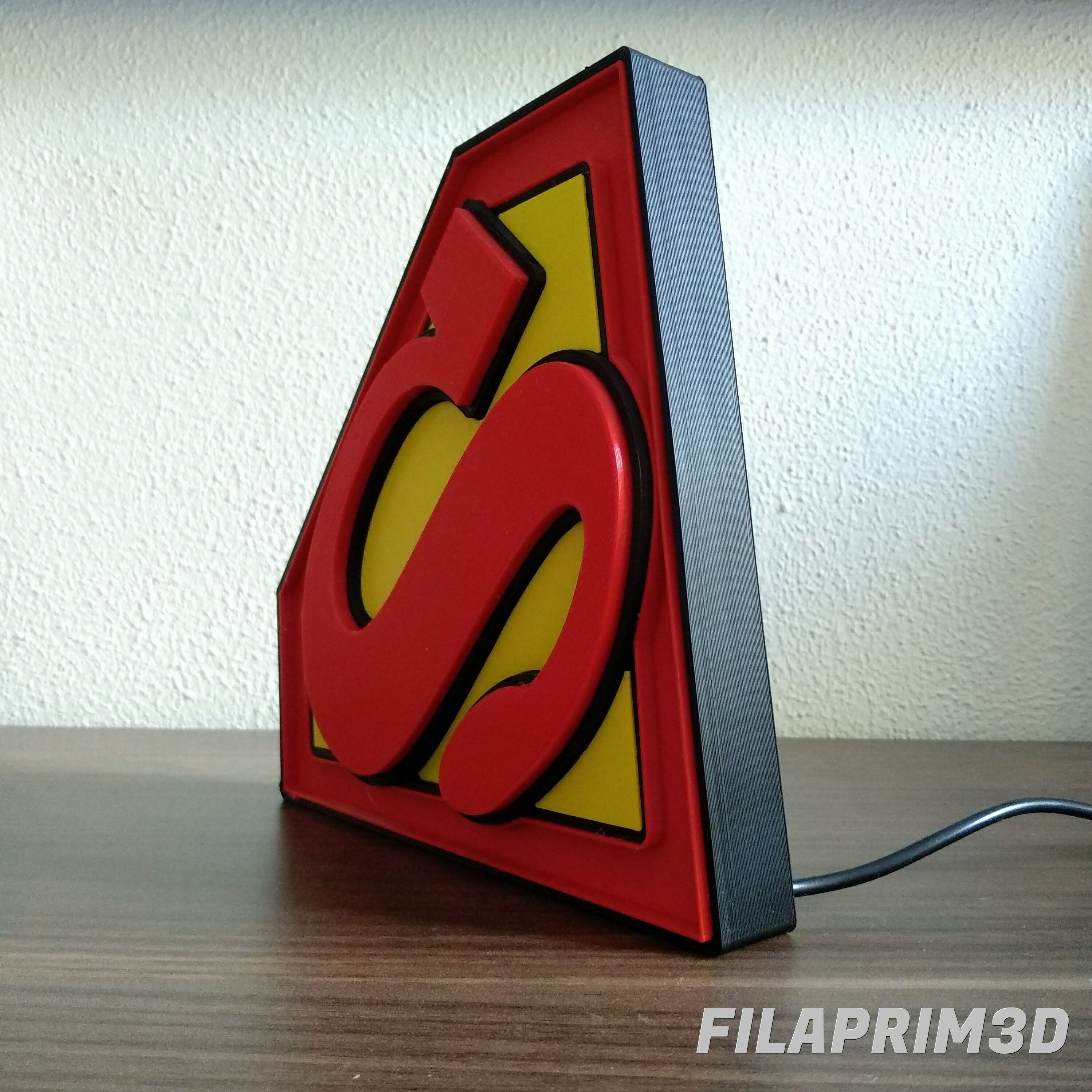 IMG_20210207_110508.jpg Descargar archivo Lámpara Superman • Diseño para la impresora 3D, filaprim3d