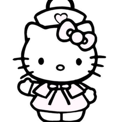 Captura-de-pantalla-2023-04-14-003603.png Hello Kitty Nurse Keychain