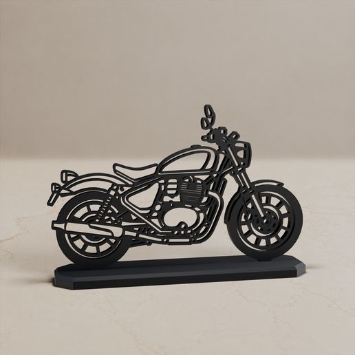 ROYAL ENFIELD SHOTGUN 650 MODELL STAND DECOR