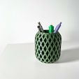 untitled-2272.jpg The Atila Pen Holder | Desk Organizer and Pencil Cup Holder | Modern Office and Home Decor