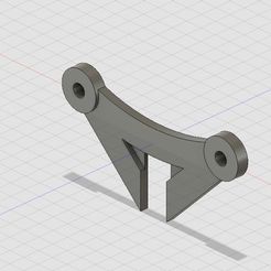 Spool_Support.png Free 3D file Spool Support for Plywood Frame Prusa I3 Clone・Template to download and 3D print
