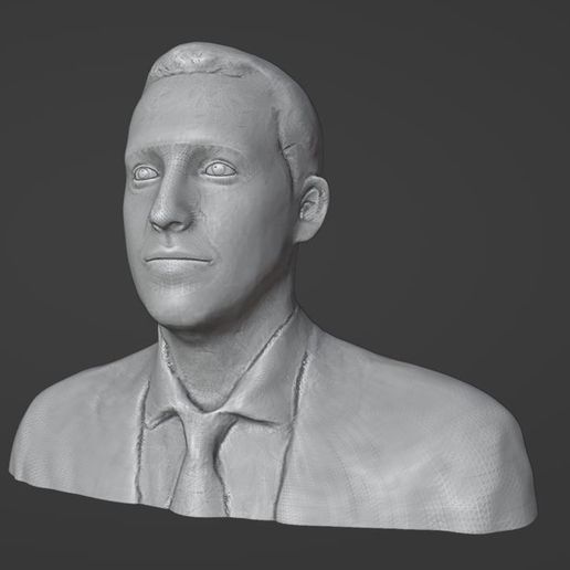 Mark Zuckerberg 3D model