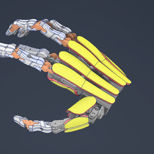 bionic hand prosthesis・ 3D File for 3D printing・Cults