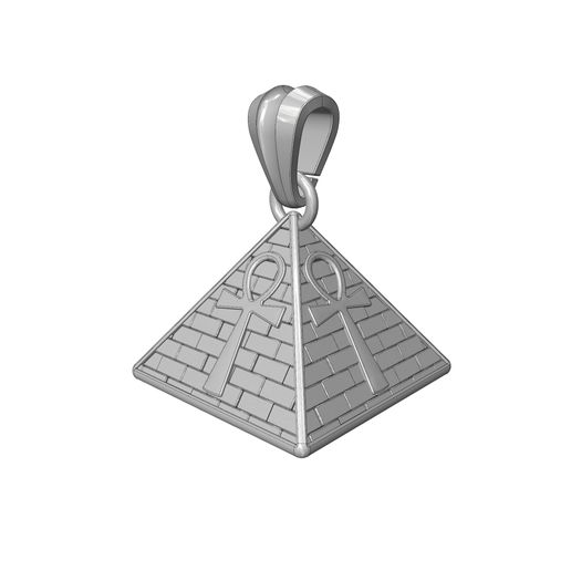 11.jpg Colgante Ankh egipcio Modelo de impresión 3d