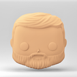MH_3-10.png A male head in a Funko POP style. A comb over hair and a big beard. MH_3-10