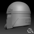 d.png Star Wars - Beskar trooper Mandalorian Helmet