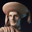 infanteface.jpg Archivo STL gratuito Príncipe Enrique el Navegante / Infante Dom Henrique・Idea de impresión 3D para descargar