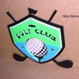 club-golf-pelota-grip-swing-palos-cesped-cartel-campo.jpg Club, Golf, sign, signboard, sign, logo, print3d, ball, ball, grass, hole, grip, swing, clubs