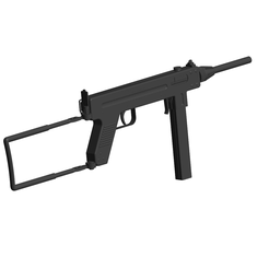 1.png 3D file M50 submachine gun・3D print object to download