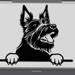 scottie.png Fichier STL Boîte à bijoux à charnière - Scottish Terrier・Design pour imprimante 3D à télécharger