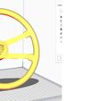 AA.jpg Volante para Porsche Clasico con logo 2023 en el centro (PARA RC/DECORACION/ETC...)