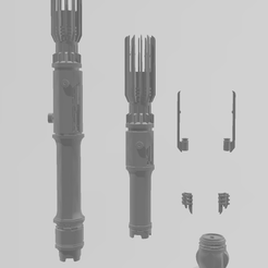 Detachment.png Fichier STL Sabre laser du détachement des survivants Jedi・Design pour impression 3D à télécharger