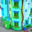 6.jpg MAISON 8 HOUSE HOME CHILD CHILDREN'S PRESCHOOL TOY 3D MODEL KIDS TOWN KID Cartoon Building 5