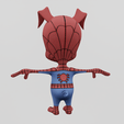 Renders0014.png Piter Porker Spiderham Spiderman Spiderman Spiderverse Textured Lowpoly